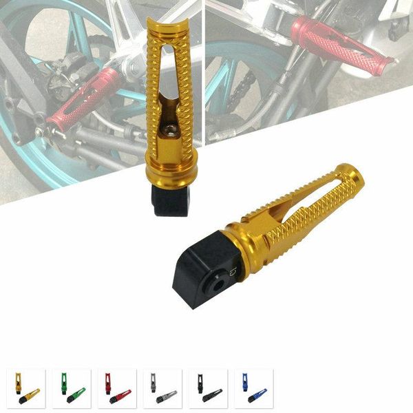 motorcycle refit accessories passenger rear foot pegs footrests for apulia cr150 gpr125 gpr150 apr150-6 pedals